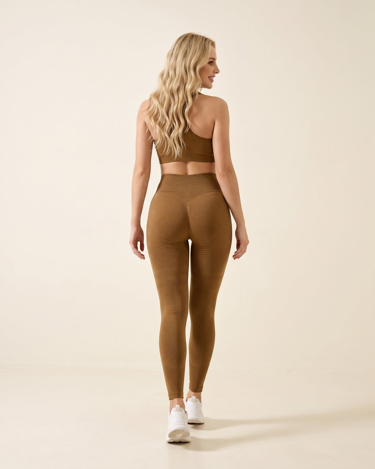 Lifting Leggings - Coffee - Back