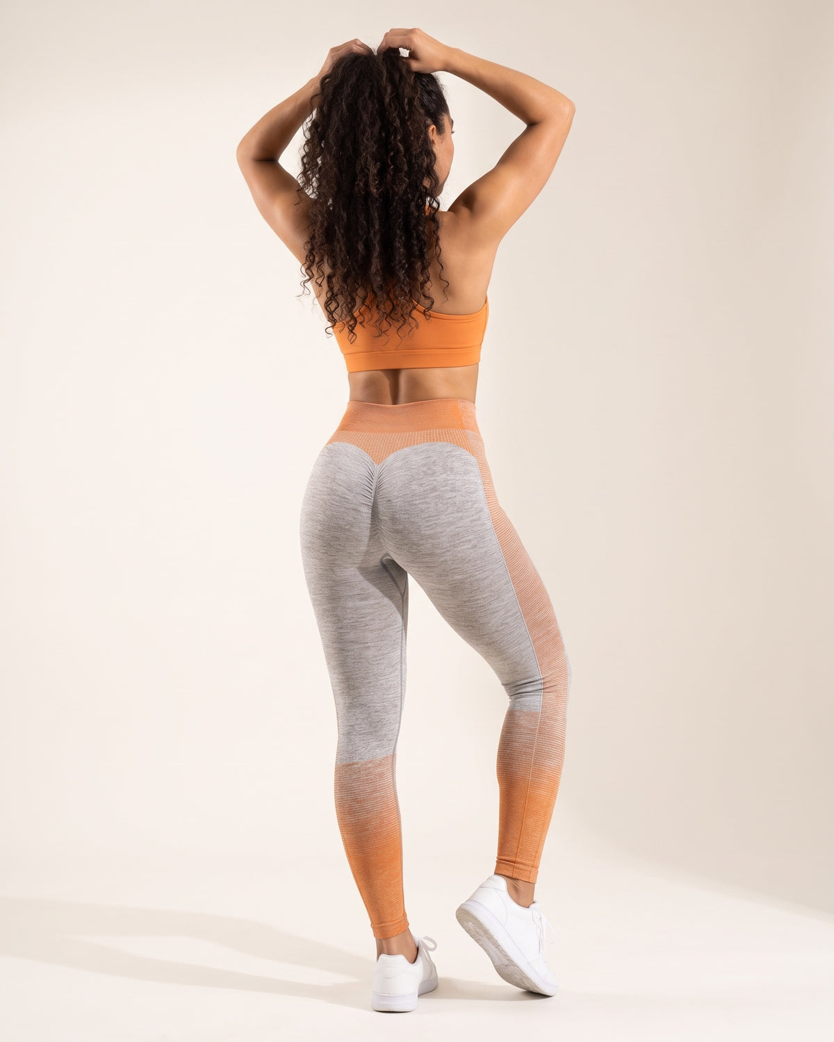 Ombre Leggings - Orange - Back