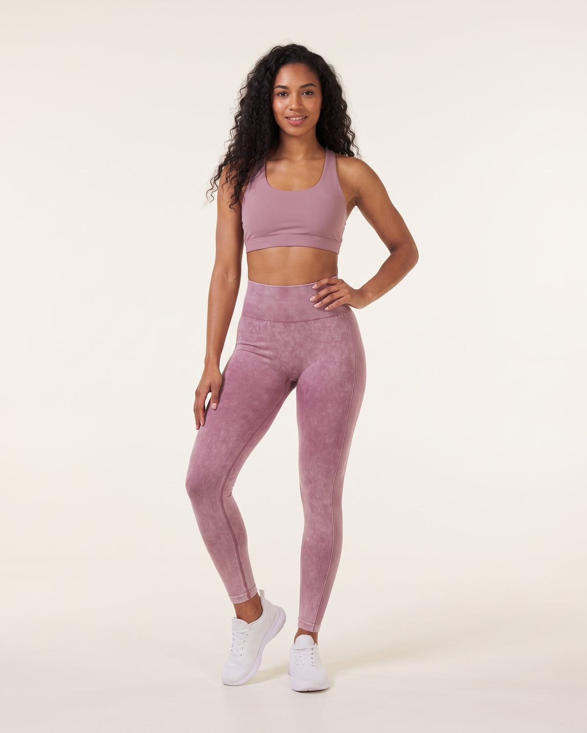 Sculpting Leggings - pink - Front