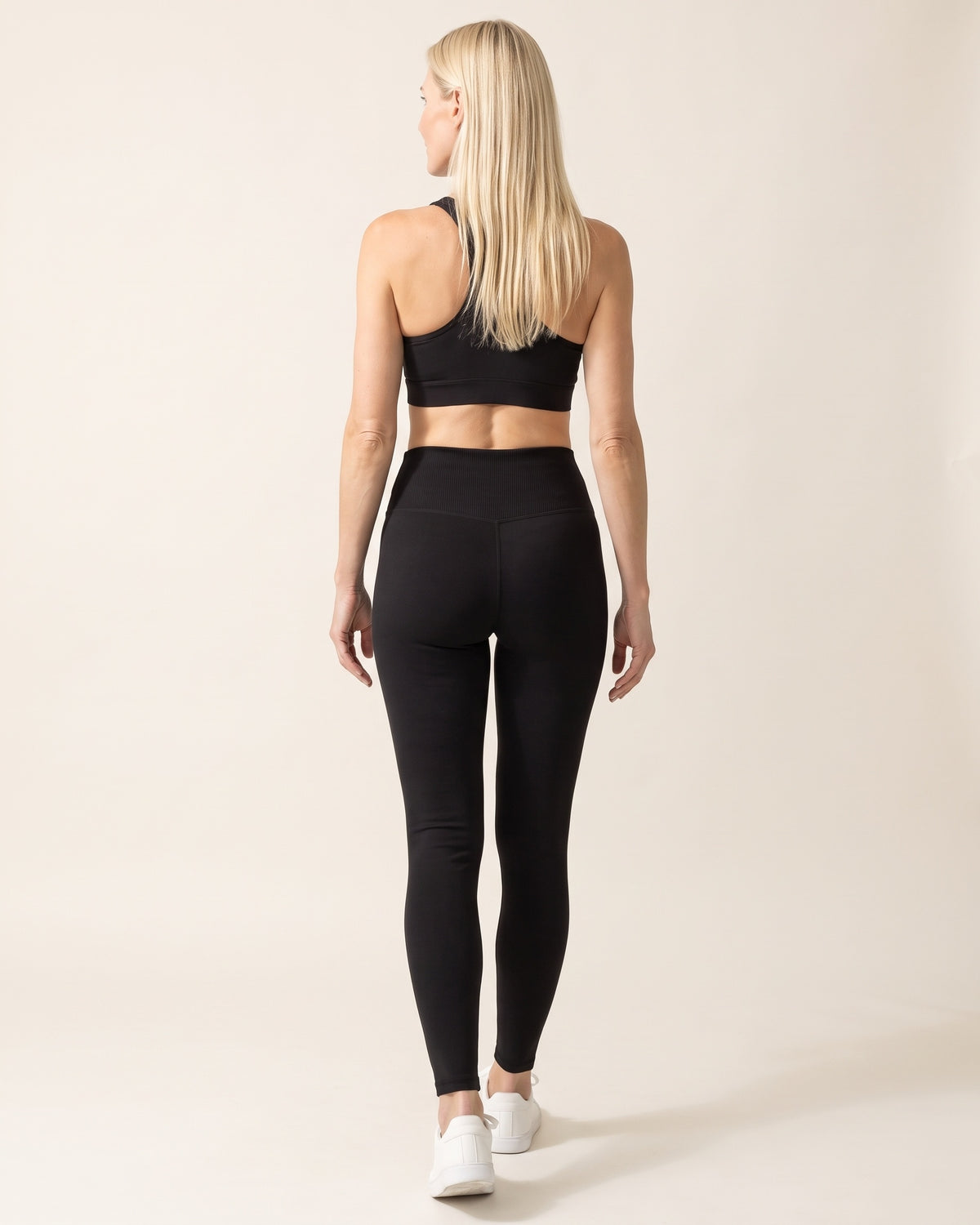 Thermal Leggings - Black - Back