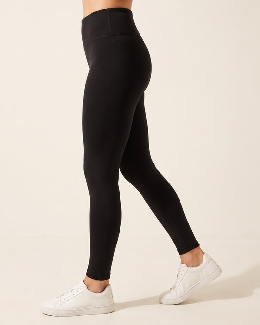 Thermal Leggings - Black - Side Profile